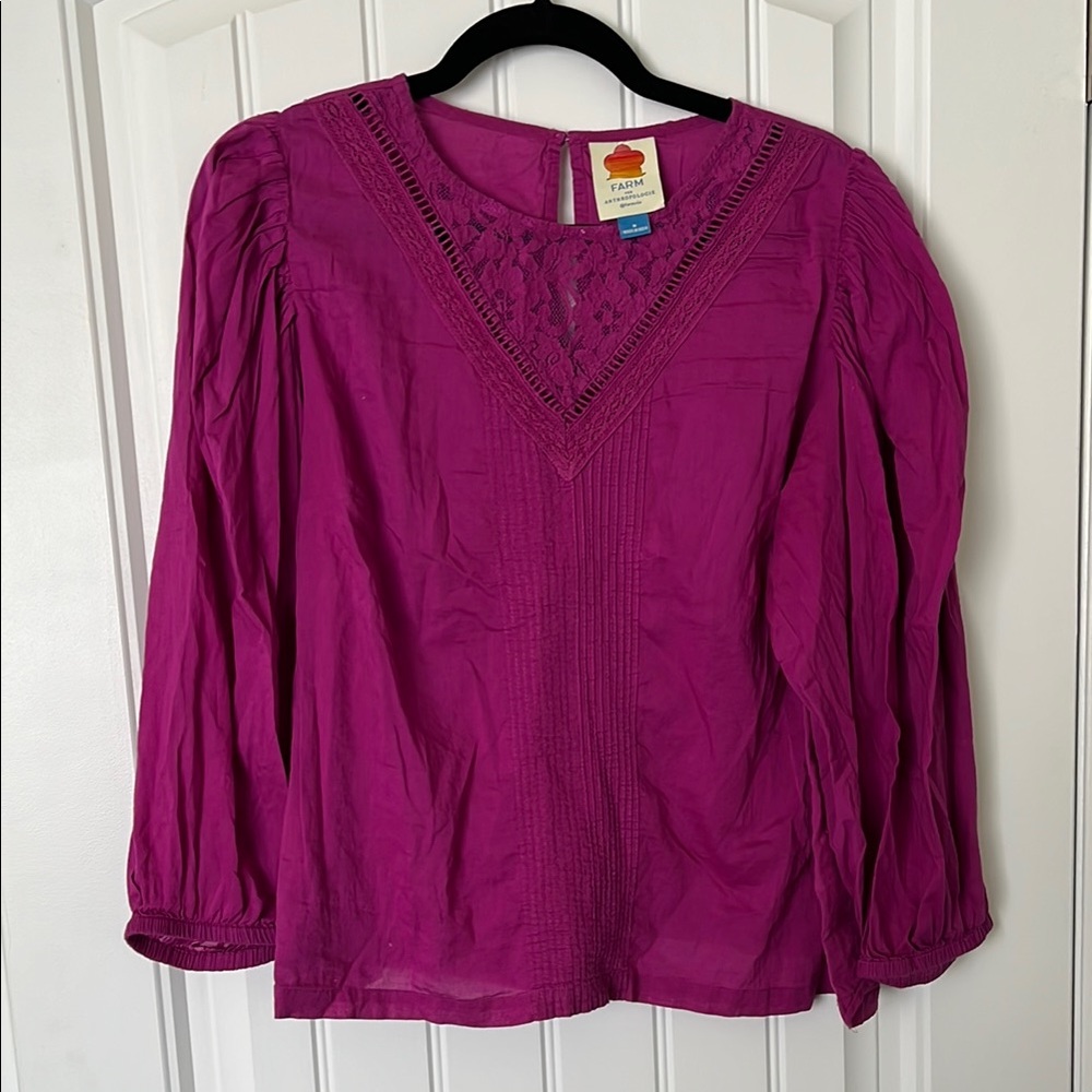FARM Rio Pink Blouse with Vibrant Style